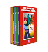 Livro Ciranda Jovem Box - Minecraft: uma aventura em graphic novel