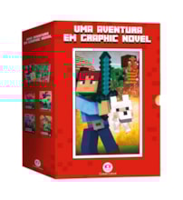 Livro Ciranda Jovem Box - Minecraft: uma aventura em graphic novel