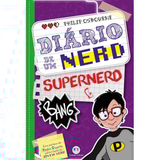 Livro Ciranda Jovem Diary of a nerd - now super nerd - livro 3