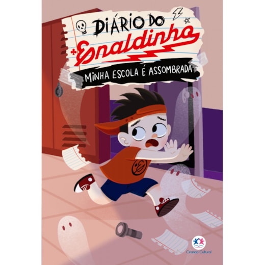 Livro Ciranda Jovem Enaldinho - Minha escola é assombrada - A primeira história de ficção do Enaldinho