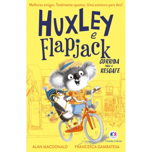 Livro Ciranda Jovem Huxley e Flapjack - Corrida Para o Resgate