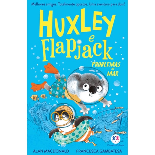 Livro Ciranda Jovem Huxley e Flapjack - Problemas no Mar