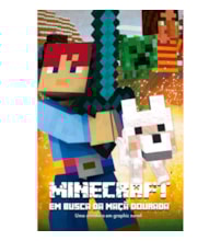 Livro Ciranda Jovem Minecraft em Busca da Maçã Dourada - Livro 1 Livro Ciranda Jovem Minecraft em Busca da Maçã Dourada - Livro 1