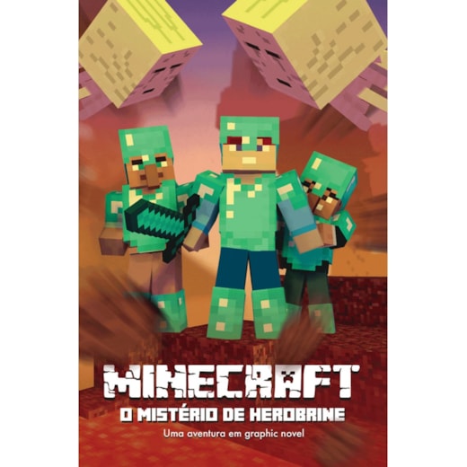 Livro Ciranda Jovem Minecraft o Mistério de Herobrine - Livro 5