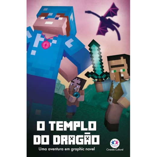 Livro Ciranda Jovem Minecraft - The table for dragon's temple