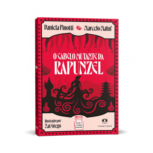 Livro Ciranda Jovem O Cabelo Mutante da Rapunzel