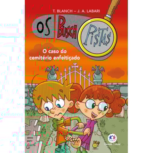 Livro Ciranda Jovem Os Buscapistas - O caso do cemitério enfeitiçado - Livro 4