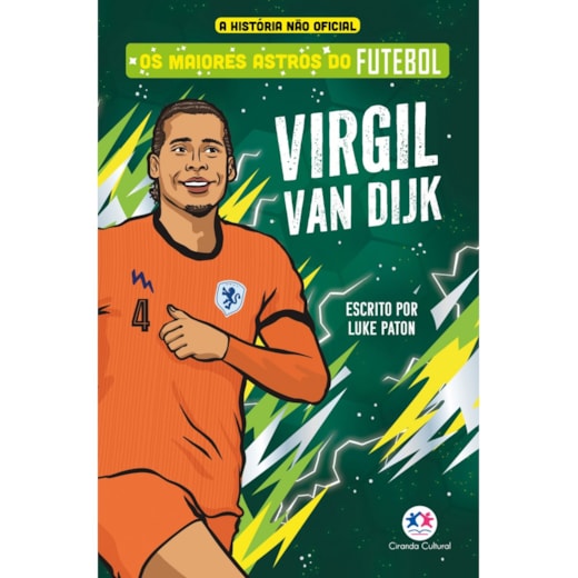 Livro Ciranda Jovem Os maiores astros do futebol - Virgil Van Dijk