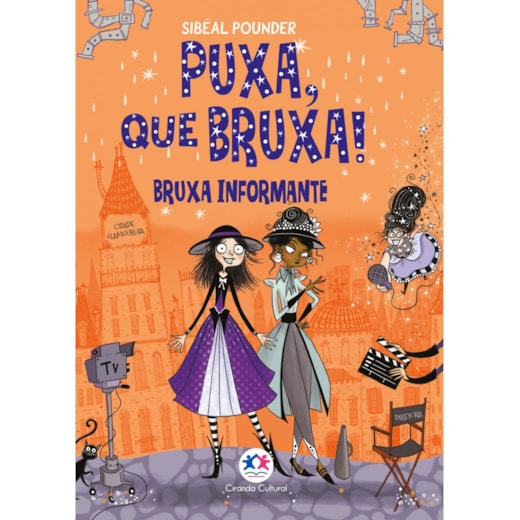 Livro Ciranda Jovem Puxa, que Bruxa! - Bruxa Informante - Livro 5