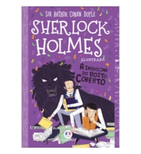 Livro Ciranda Jovem Sherlock Holmes ilustrado - A inquilina do rosto coberto