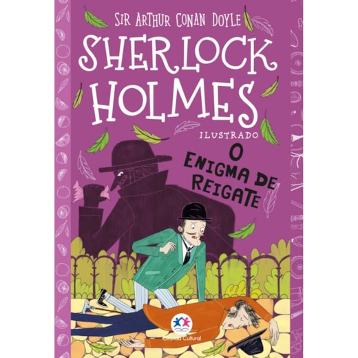 Livro Ciranda Jovem Sherlock Holmes ilustrado - O enigma de Reigate
