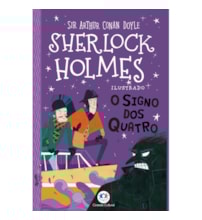 Livro Ciranda Jovem Sherlock Holmes ilustrado - O signo dos quatro