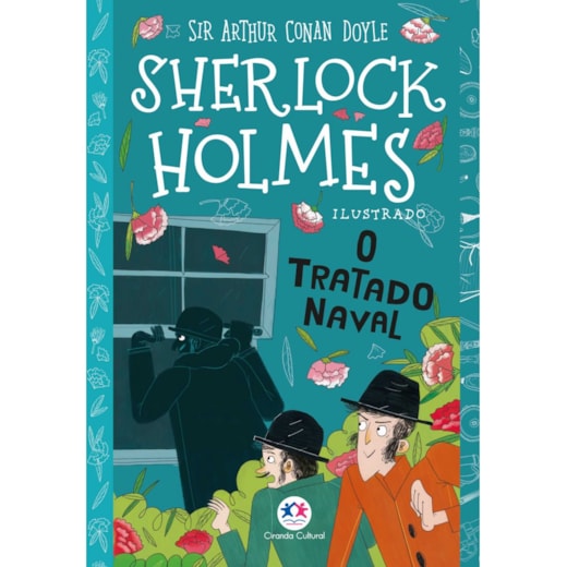 Livro Ciranda Jovem Sherlock Holmes ilustrado - O tratado naval