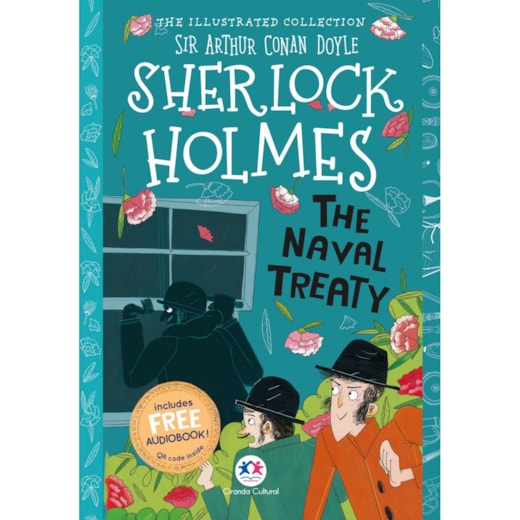 Livro Ciranda Jovem The illustrated collection - Sherlock Holmes: The naval treaty