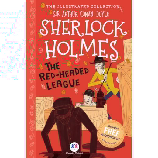 Livro Ciranda Jovem The illustrated collection - Sherlock Holmes: The red-headed league