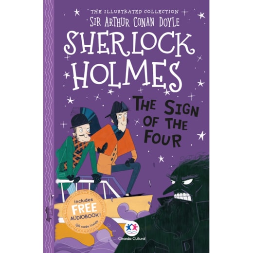 Livro Ciranda Jovem The illustrated collection - Sherlock Holmes: The sign of the four