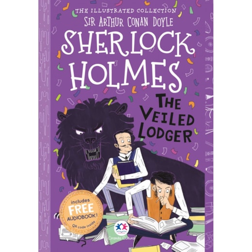 Livro Ciranda Jovem The illustrated collection - Sherlock Holmes: The veiled lodger