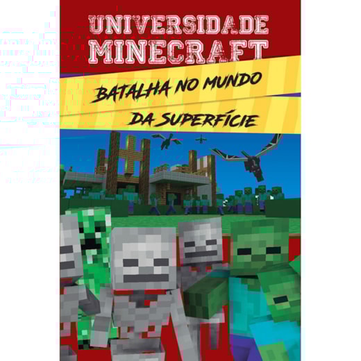 Livro Ciranda Jovem Universidade Minecraft - Batalha no mundo da superfície