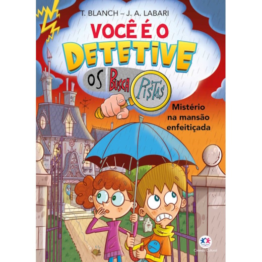 Livro Ciranda Jovem Você é o detetive - Os Buscapistas: Mistério na Mansão Enfeitiçada (Livro 3)