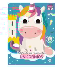 Livro Colorir com olhinhos Colorindo no mundo dos unicórnios