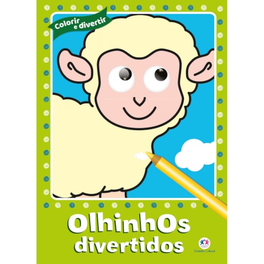 Livro Colorir com olhinhos Olhinhos divertidos