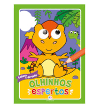 Livro Colorir com olhinhos Olhinhos espertos
