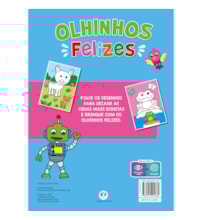 Livro Colorir com olhinhos Olhinhos felizes