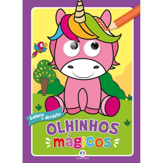 Livro Colorir com olhinhos Olhinhos mágicos