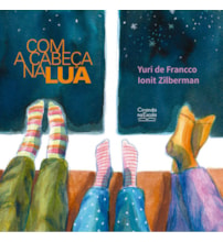 Livro Com a cabeça na lua