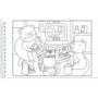 Livro Comfy & cozy books Comfy and Cozy Blue - Para Colorir