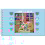 Livro Comfy & cozy books Comfy and Cozy Blue - Para Colorir