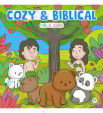 Livro Comfy & cozy books Cozy and Biblical - Livro de Colorir