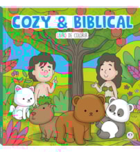 Livro Comfy & cozy books Cozy and Biblical - Livro de Colorir