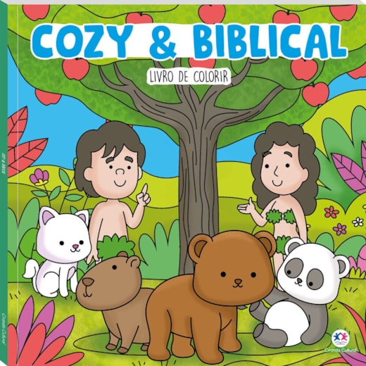 Livro Comfy & cozy books Cozy and Biblical - Livro de Colorir