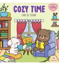 Livro Comfy & cozy books Cozy Time - Para Colorir