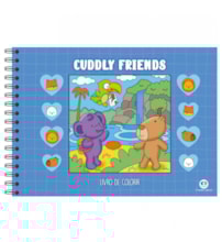 Livro Comfy & cozy books Cuddly Friends - Livrão de Colorir