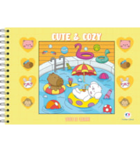 Livro Comfy & cozy books Cute and Cozy Yellow