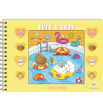 Livro Comfy & cozy books Cute and Cozy Yellow