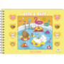 Livro Comfy & cozy books Cute and Cozy Yellow - Livro de Colorir