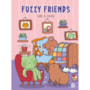 Livro Comfy & cozy books Fuzzy Friends - Para Colorir