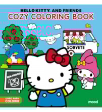 Livro Comfy & cozy books Hello Kitty - Cozy Coloring Book