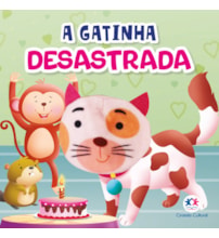 Livro Dedoche A gatinha desastrada