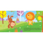 Livro Dedoche Animais da selva - Livro com dedoche