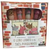 Produto Livro Dedoche Dedoche - O lobo Lobato e os três porquinhos