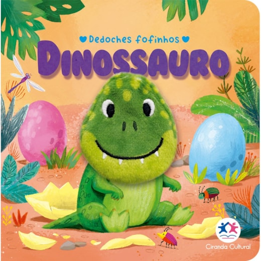 Livro Dedoche  Dinossauro