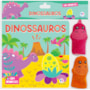 Livro Dedoche Dinossauros - Livro com dedoche