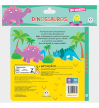 Livro Dedoche Dinossauros - Livro com dedoche