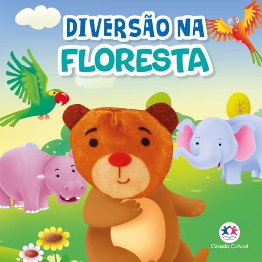 Livro Dedoche Diversão na floresta