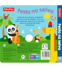 Livro Dedoche Fisher-Price - Jungle party