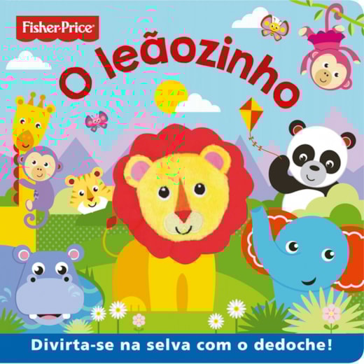 Livro Dedoche Fisher-Price - Little lion